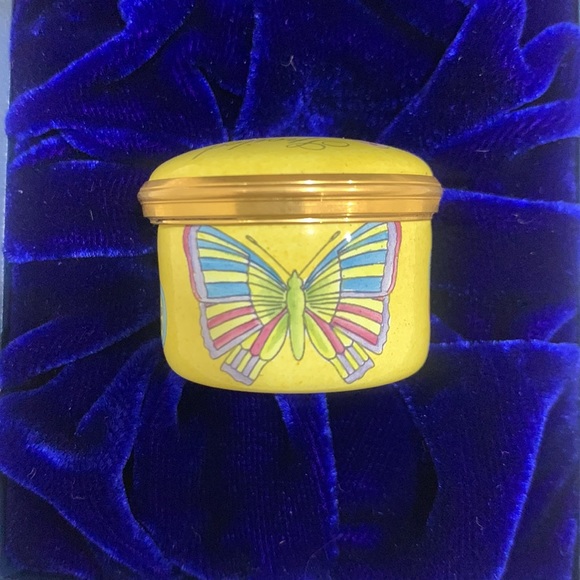 Enamel Trinket Box - Halycon Dave's - Picture 4 of 15